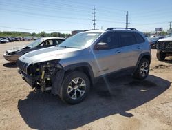 Jeep Cherokee salvage cars for sale: 2014 Jeep Cherokee Trailhawk