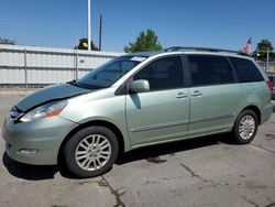 Toyota Sienna xle salvage cars for sale: 2008 Toyota Sienna XLE