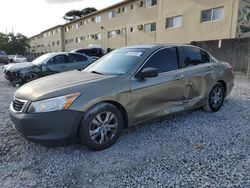 Vehiculos salvage en venta de Copart Opa Locka, FL: 2008 Honda Accord LXP