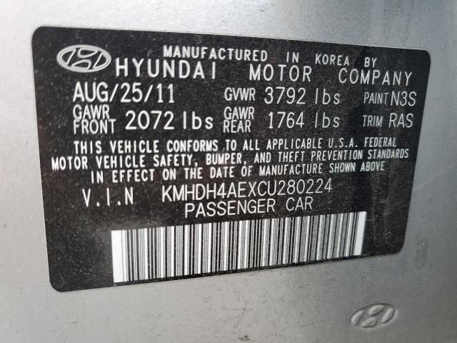 2012 Hyundai Elantra GLS