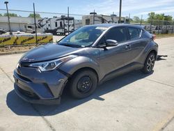 Salvage cars for sale from Copart Sacramento, CA: 2019 Toyota C-HR XLE