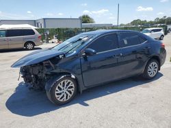 Salvage cars for sale from Copart Orlando, FL: 2017 Toyota Corolla L