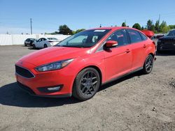 Ford Focus salvage cars for sale: 2016 Ford Focus SE