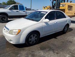 KIA salvage cars for sale: 2004 KIA Spectra LX