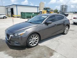 Salvage cars for sale from Copart New Orleans, LA: 2017 Mazda 3 Touring