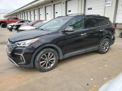 Vehiculos salvage en venta de Copart Louisville, KY: 2017 Hyundai Santa FE SE
