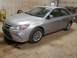 Toyota salvage cars for sale: 2017 Toyota Camry LE