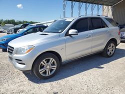 Mercedes-Benz M-Class salvage cars for sale: 2012 Mercedes-Benz ML 350 Bluetec