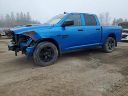 Dodge salvage cars for sale: 2022 Dodge RAM 1500 Classic Tradesman