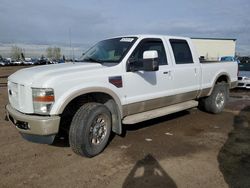Salvage cars for sale from Copart Rocky View County, AB: 2008 Ford F350 SRW Super Duty