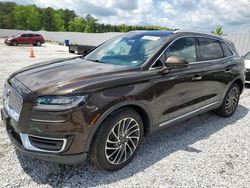 Lincoln Vehiculos salvage en venta: 2019 Lincoln Nautilus Reserve