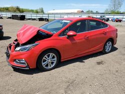 2017 Chevrolet Cruze LT en venta en Columbia Station, OH