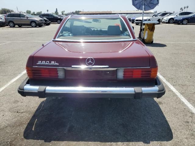 1982 Mercedes-Benz 380 SL