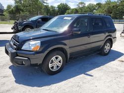 Salvage cars for sale from Copart Fort Pierce, FL: 2005 Honda Pilot EXL