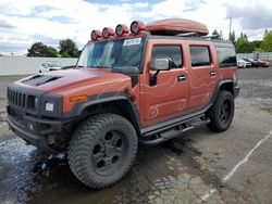 Hummer h2 salvage cars for sale: 2003 Hummer H2