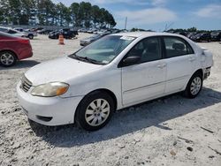 Toyota Corolla CE salvage cars for sale: 2004 Toyota Corolla CE