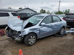 Salvage cars for sale from Copart Pekin, IL: 2008 KIA Spectra EX