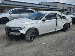 Honda Accord Sport salvage cars for sale: 2018 Honda Accord Sport