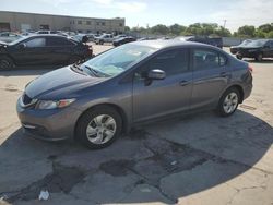 Vehiculos salvage en venta de Copart Wilmer, TX: 2015 Honda Civic LX