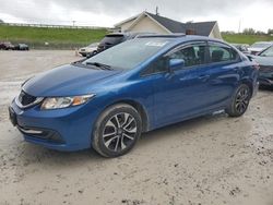 Honda Civic salvage cars for sale: 2014 Honda Civic EX