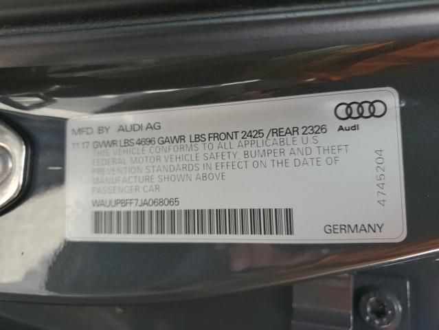 2018 Audi A3 E-TRON Premium