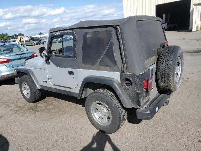 2002 Jeep Wrangler / TJ X