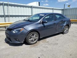 Salvage cars for sale from Copart Dyer, IN: 2014 Toyota Corolla L