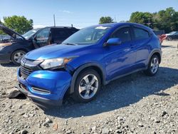 Honda HR-V LX salvage cars for sale: 2018 Honda HR-V LX