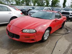 Chevrolet salvage cars for sale: 1998 Chevrolet Camaro