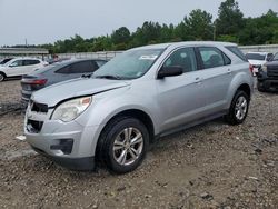 Salvage cars for sale from Copart Memphis, TN: 2012 Chevrolet Equinox LS