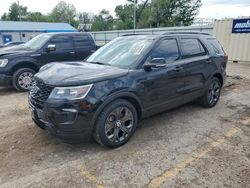 Ford Explorer salvage cars for sale: 2018 Ford Explorer Sport