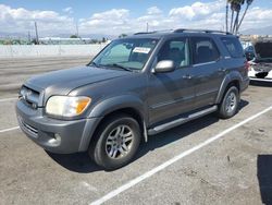 Toyota Sequoia salvage cars for sale: 2006 Toyota Sequoia Limited