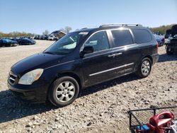 Hyundai salvage cars for sale: 2007 Hyundai Entourage GLS