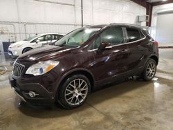 Buick Encore salvage cars for sale: 2016 Buick Encore Sport Touring