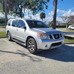 Salvage cars for sale from Copart Dunn, NC: 2009 Nissan Armada SE