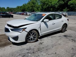 Salvage cars for sale from Copart Ellwood City, PA: 2020 Acura ILX Premium