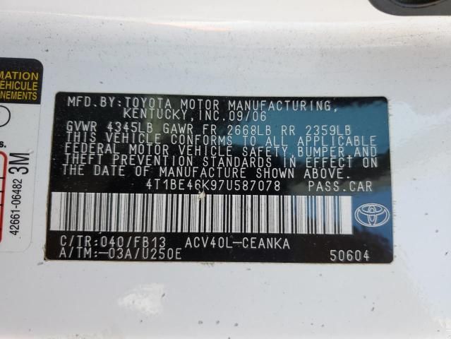 2007 Toyota Camry CE