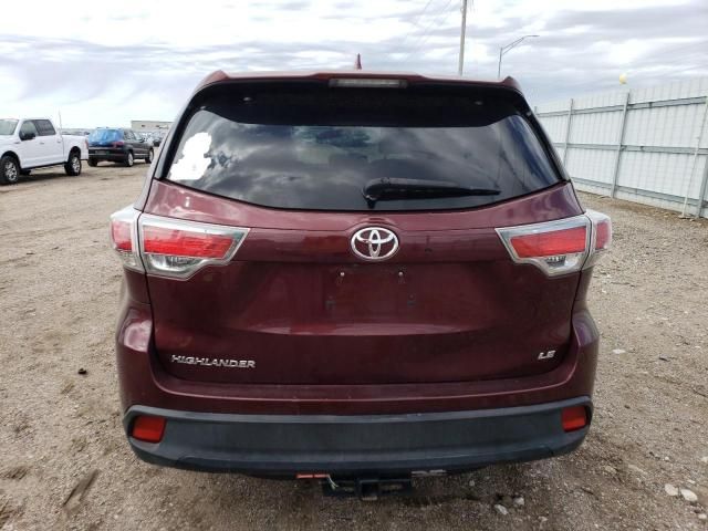 2015 Toyota Highlander LE