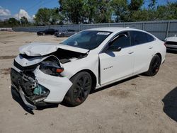 Chevrolet salvage cars for sale: 2018 Chevrolet Malibu LT