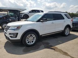 Ford Explorer salvage cars for sale: 2017 Ford Explorer XLT