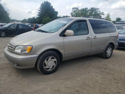 Toyota salvage cars for sale: 2002 Toyota Sienna LE