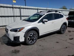 Subaru Vehiculos salvage en venta: 2019 Subaru Crosstrek Limited