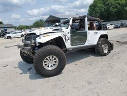 Jeep salvage cars for sale: 2014 Jeep Wrangler Unlimited Sahara