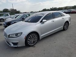 Salvage cars for sale from Copart Orlando, FL: 2017 Lincoln MKZ Hybrid Select