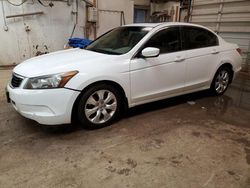 Salvage cars for sale from Copart Casper, WY: 2008 Honda Accord EXL