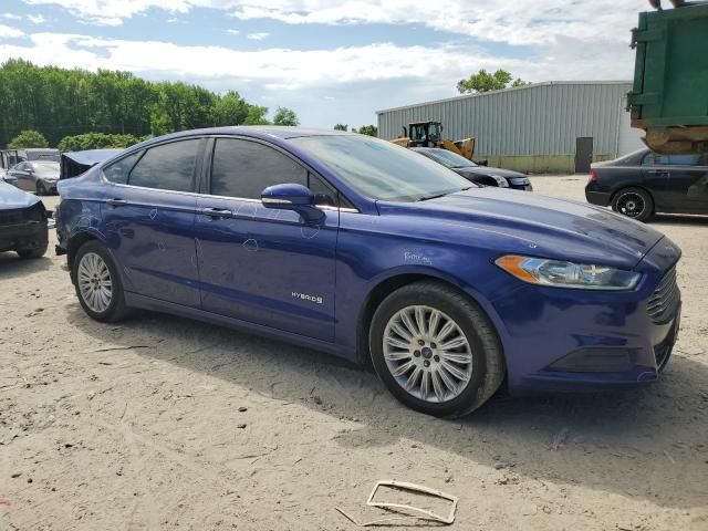 2013 Ford Fusion SE Hybrid