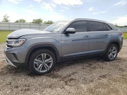 Vehiculos salvage en venta de Copart Houston, TX: 2022 Volkswagen Atlas Cross Sport SE