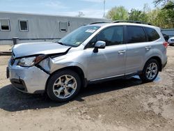 Salvage cars for sale from Copart Lyman, ME: 2017 Subaru Forester 2.5I Touring