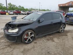 Volkswagen GTI salvage cars for sale: 2016 Volkswagen GTI S/SE