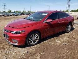 Chevrolet salvage cars for sale: 2016 Chevrolet Malibu LT